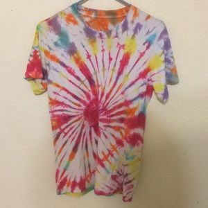 Levi tie dye t-shirt very colorful size small